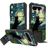 Aazon.co: For Google Pixel 8 Pro Phone Case 6.7" With Slide Caera