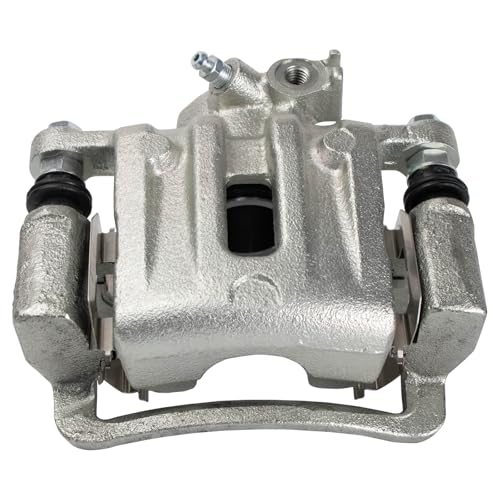 Image of TRQ Rear Brake Pad & Rotor Kit Ceramic Premium G-Coated Compatible with 2017 Chevrolet Equinox GMC Terrain