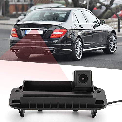 Trunk Parking Camera,Car Rear View Camera Reverse Monitoring Fit for W204 W212 C200 C-Class E-Class