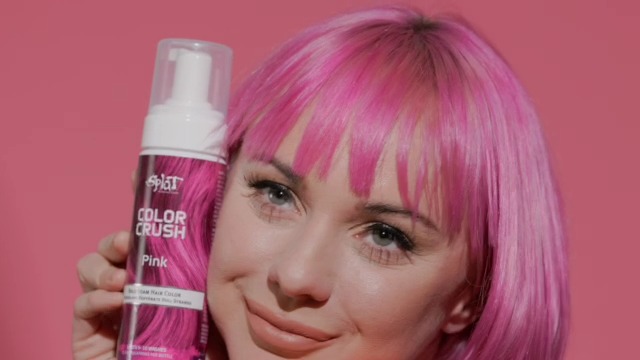 Amazon.com : Splat Color Crush Bold Foam Hair Color, Pink, 5 oz