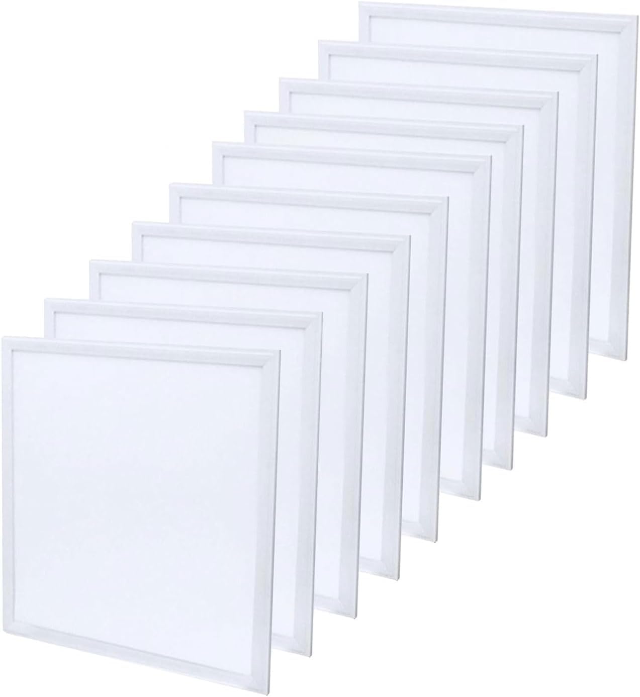 Europalamp 12 Dalles LED 600x600 40W Blanc Neutre 4000k Haute Luminosité - Plusieurs Modèles Disponibles