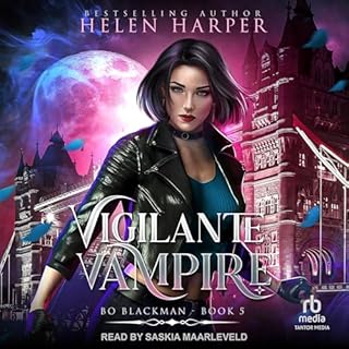 Vigilante Vampire Audiolibro Por Helen Harper arte de portada