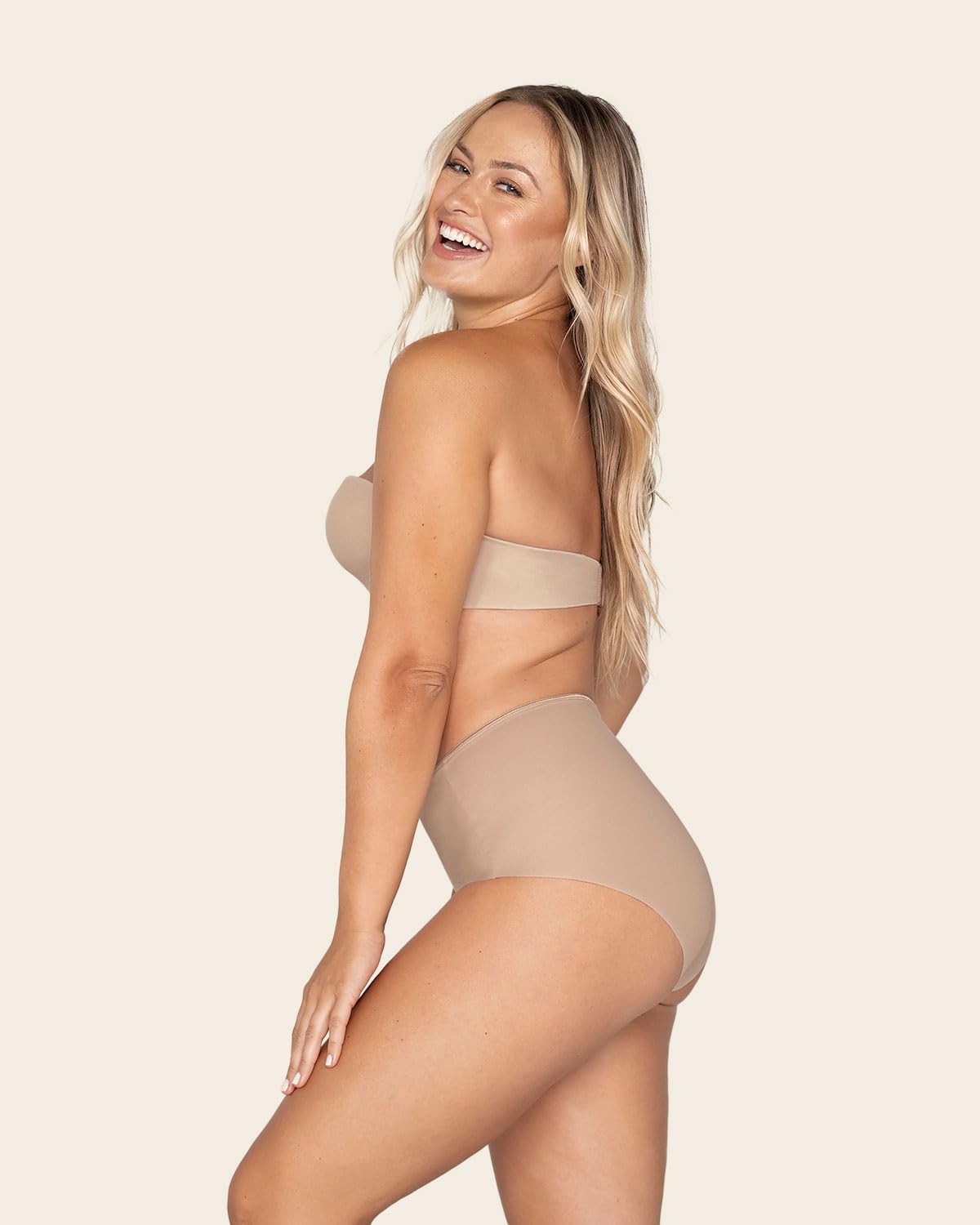 Leonisa Sujetador sin Tirantes Antideslizante con realce Alto, sin Tirantes, Brasier para Mujer