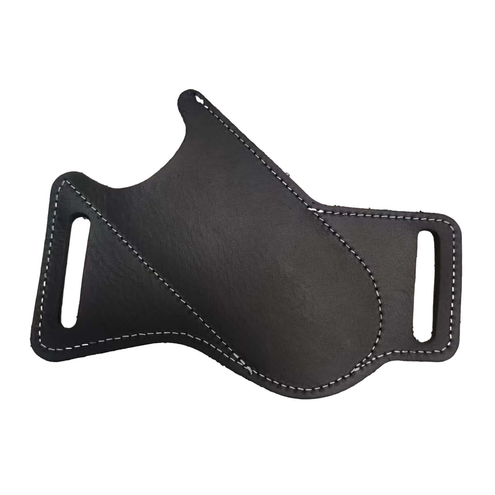 SECRET DESIRE Pu Leather Pocket Knife Sheath Knife Case Knife Carrier Folding Knife Sheath Black B-image-43