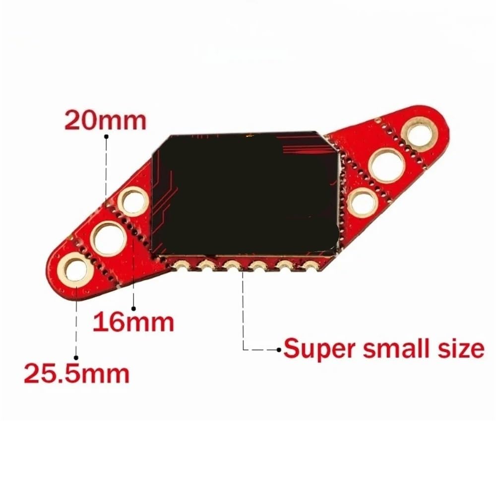 1 stücke VTX Video Sender 5,8G 40 Kanäle 350mW Eingebautes Mikrofon 2,4G Fit for FPV Racing freestyle Drohnen