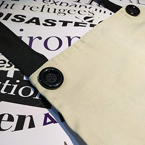 Diythinker Yellow Pineapple Tropical Fruit Apron Adjustable Bib Cotton Linen Bbq Kitchen Pocket Pinafore #TOP3