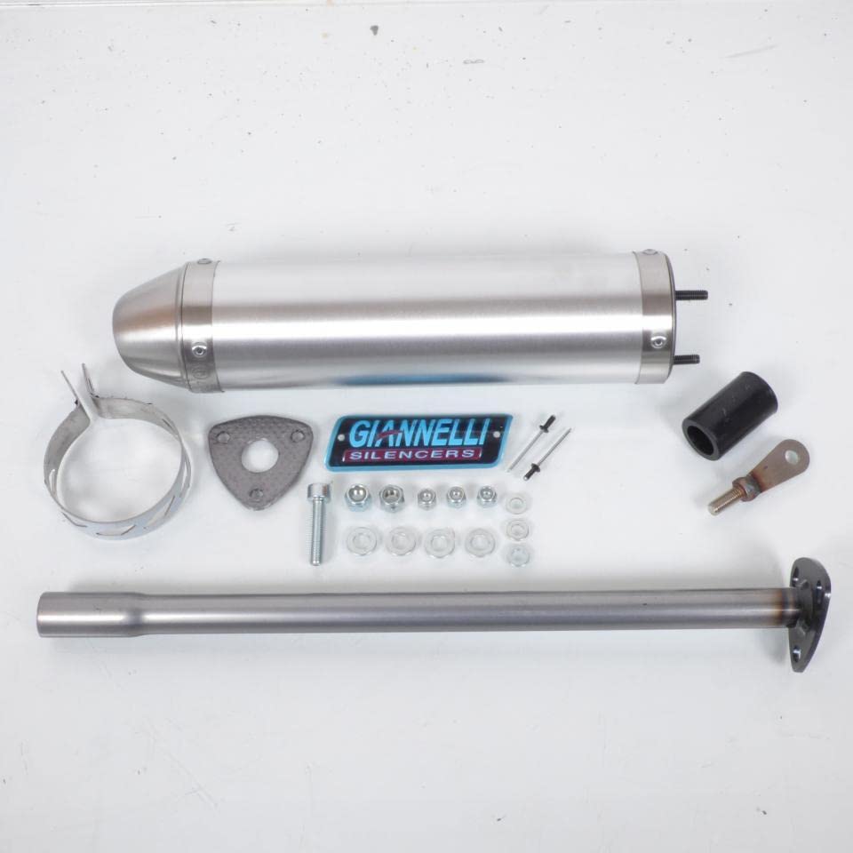 Silenciador de escape GIANNELLI para Moto Derbi 50 GPR R 2004 a 2005