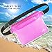 HEETA Waterproof Fanny Pack, Waterproof Pouch Dry Bag 2/3/4 Pack for Phone Passport Purse, Adjustable Waist Strap for Swimming Kayaking Boating Paddle Board Accessories Cruise Beach Camping Essentials