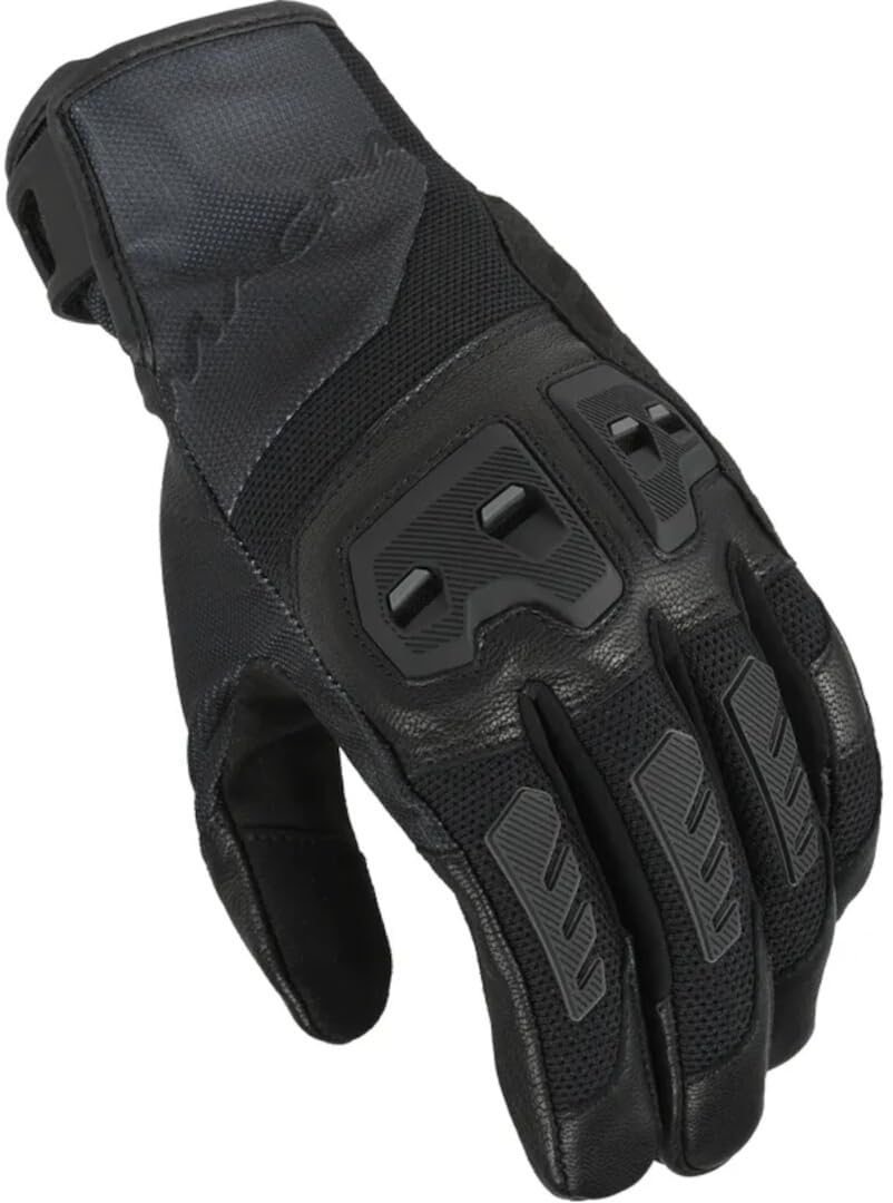 Macna Men's Black Jugo 2.0 Motorcycle Gloves
