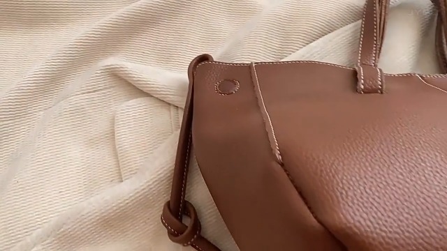 Bolso Satchel Grande para Mujer en Cuero PU miniatura 7