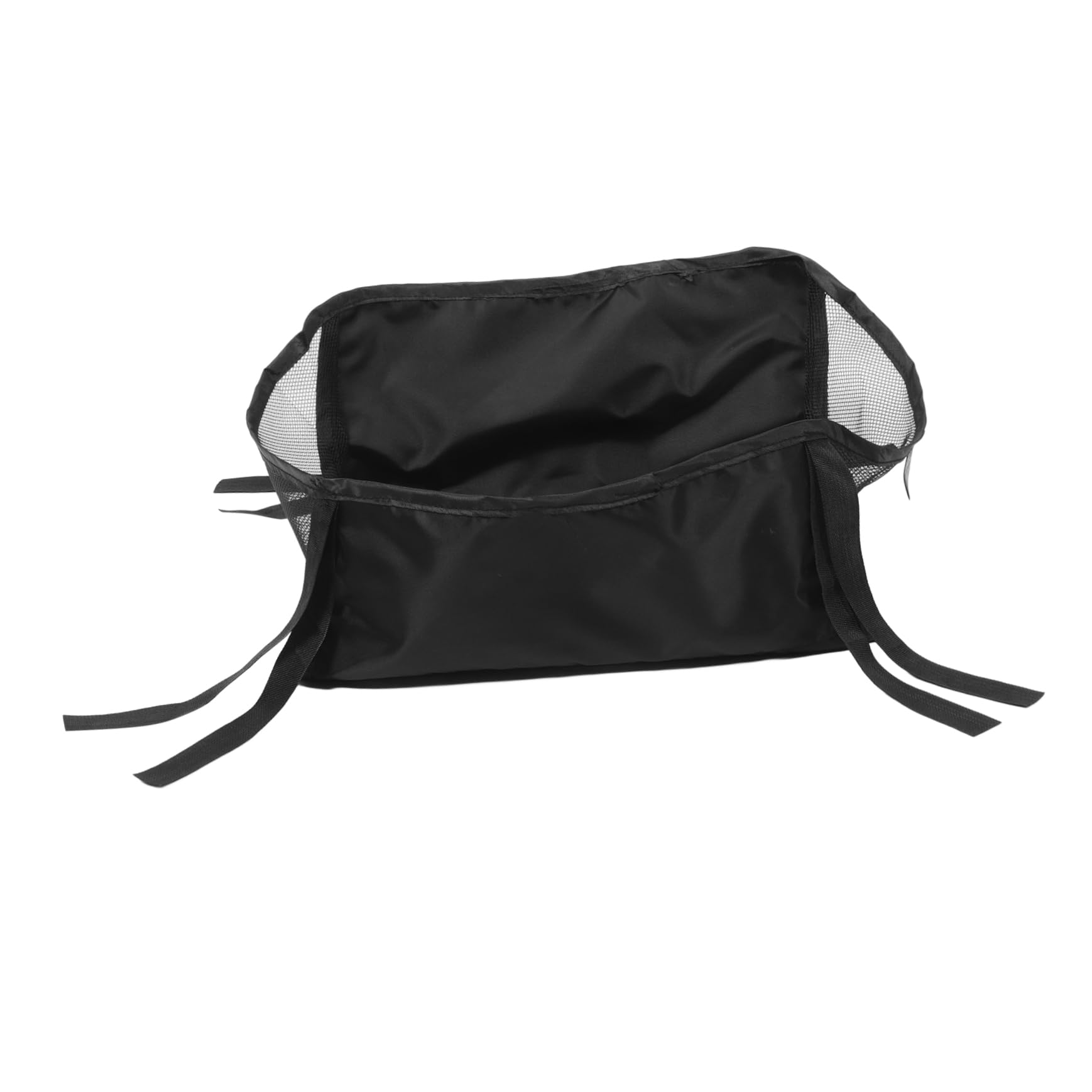 HANABASS 3 Stück Kinderwagen Organizer Tasche aus Oxford Leichter Robuster Staufachbeutel für Wickeltasche Windelhalter und Accessoires Praktische Untergestell Aufbewahrungstasche Schwarz
