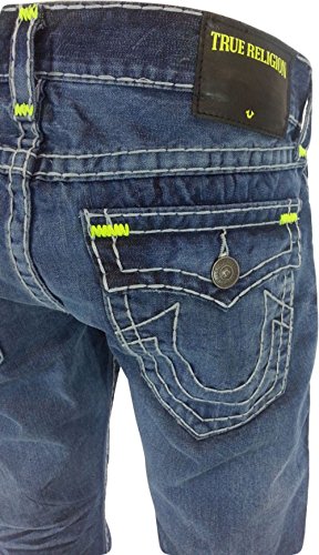 True Religion Men's Ricky Relaxed Fit Straight Leg Jean in Day Shadows2