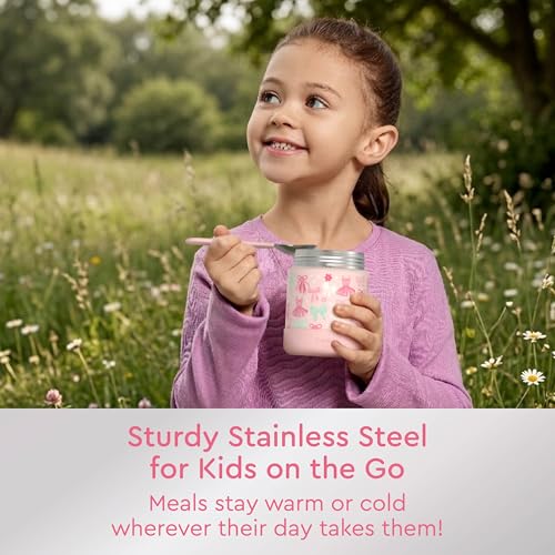 Image of Bentgo Kids Stainless Steel Leak-Proof Food Jar for Hot or Cold Food