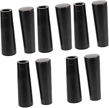 ULTECHNOVO Rubber Tap Handle Beer Faucet Handle 10 Pcs Beer Tap Handle Equipment Black Bakelite Plastic Plastic Beer Tap Handle Heavy Duty Beer Faucet Handle