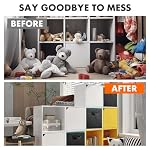 ShellKingdom Storage Bins, Foldable Fabric Storage Cube And Cloth Organizer - Image 5