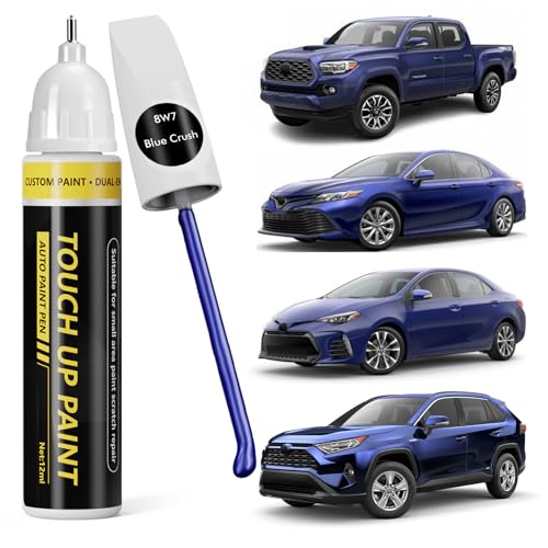 Image of ((8W7 Blue Crush Metallic Touch Up Paint for Toyota