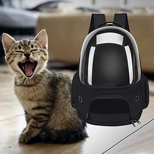 Bolso portátil para gatos con correas ajustables y tejido transpirable 8