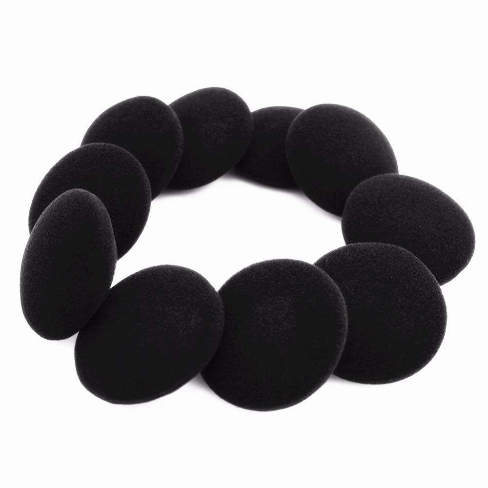 500 pares de almohadillas de esponja de repuesto para los oídos de espuma, almohadillas de reparación compatibles con Logitech H600 H340 H330 H 600 330 340 auriculares inalámbricos