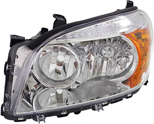 Evan Fischer Headlight Lens And Housing Compatible With 2006-2008 Toyota Rav4 Driver Side #TOP2