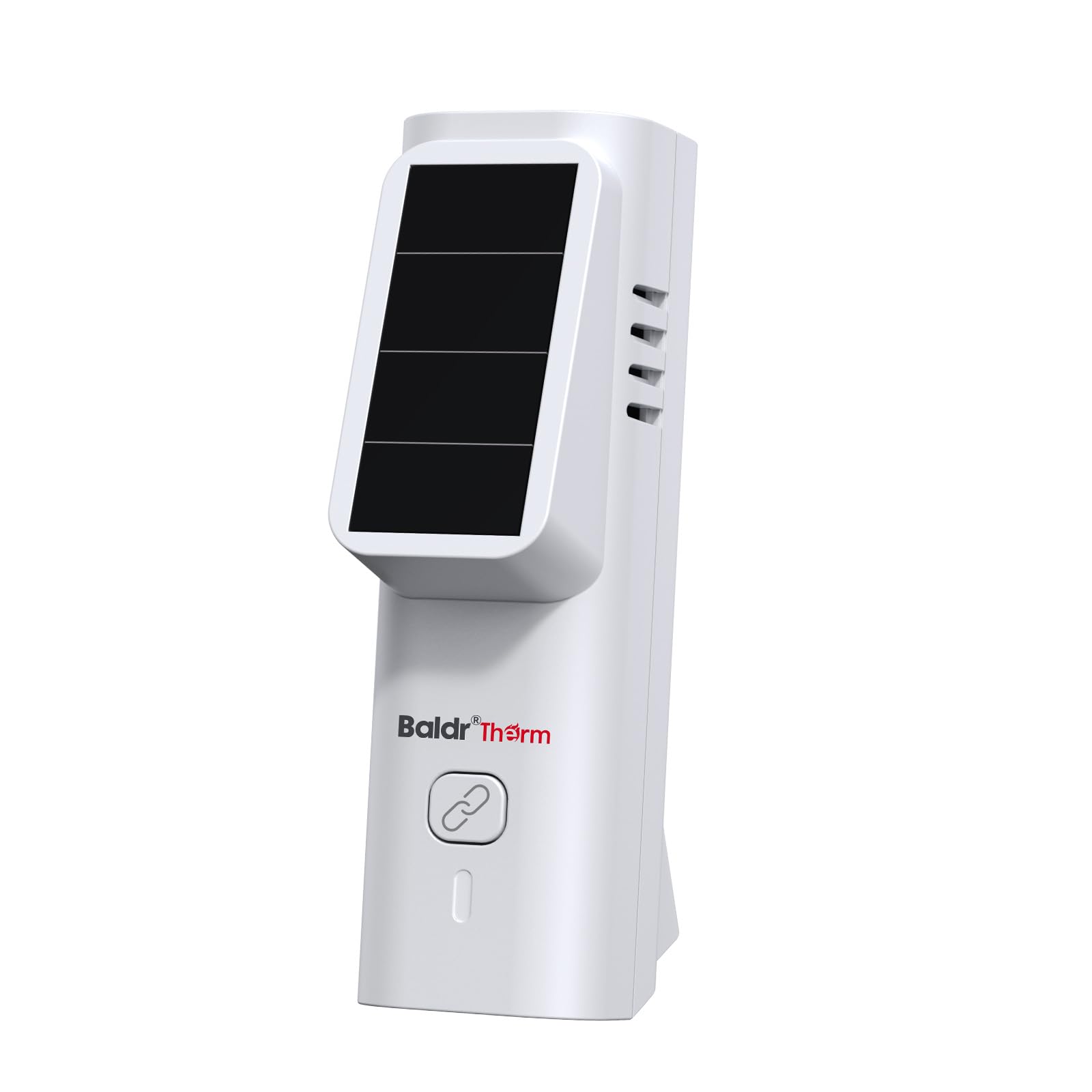 BaldrTherm Thermomètre solaire Bluetooth et moniteur d'humidité, thermomètre sans fil avec stockage de la date, alertes en temps réel, portée de connexion de 80 m, pour serre de chambre, cages pour