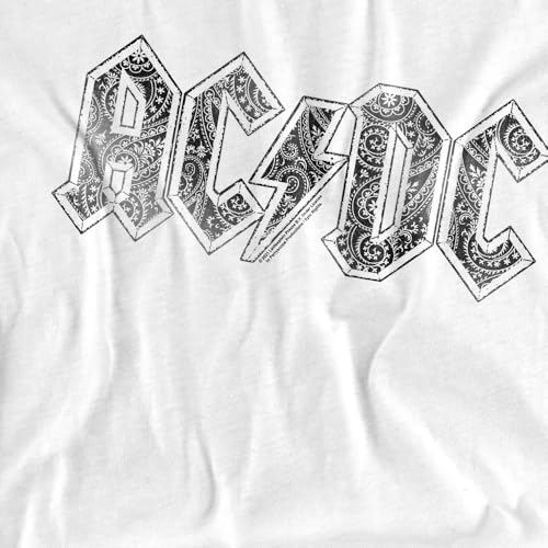 T-shirt AC/DC mode rock unisexe à manches courtes - 5