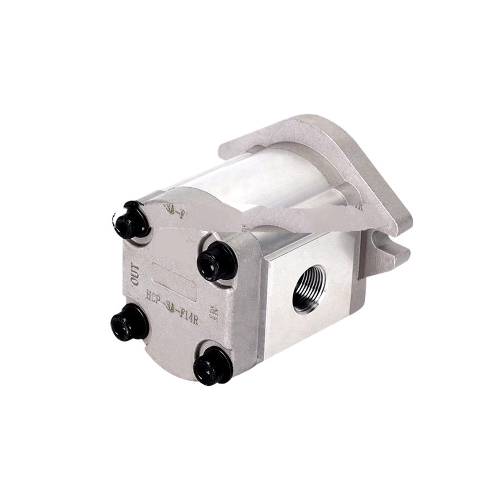 Prxfrwow One Color Hydraulic Gear Pump Hgp-3A-F6 To F30r Hgp Gear Pump Hydraulic High Pressure Gear Booster Pump Rotary Quantitative Pump(Hgp3af25r)