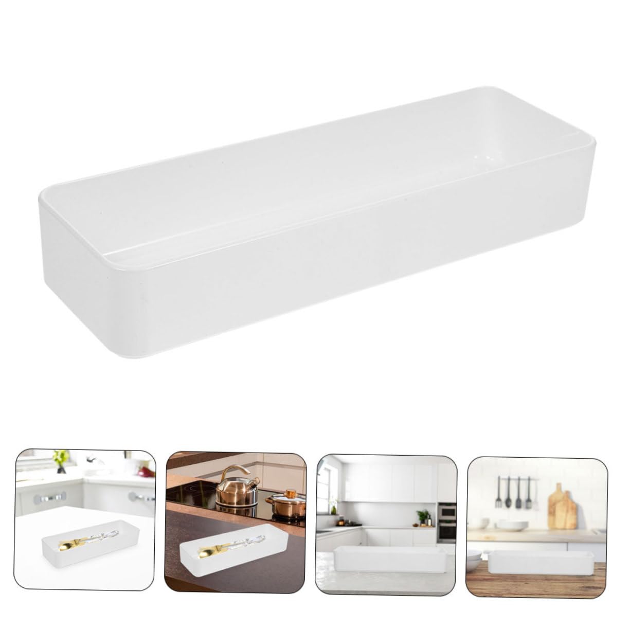 Cabilock 10stücke Besteck Organizer Für Schublade Praktischer Cutlery Divider Aus Robustem Material Für Küchenutensilien Besteck Und Mehr Mittelgroß