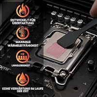 Thermal Grizzly - Kryonaut extreme - 2 Gramm - Extrem Hochleistungsfähige Wärmeleitpaste - Für Maximale Wärmeleitfähigkeit beim Overclocking von CPU/GPU/PS4/PS5/Xbox – Ansicht 2