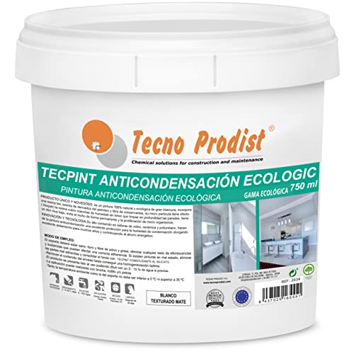 Tecno Prodist TECPINT ANTI-CONDENSATION ECOLOGIC de (750 ml) Peinture écologique