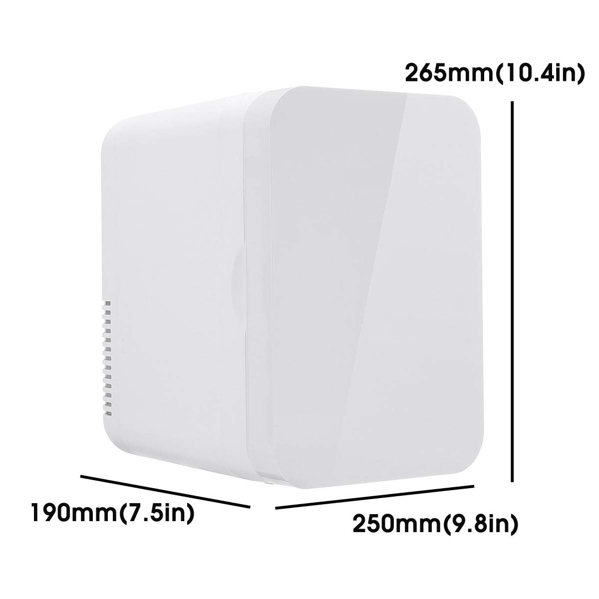 JenNiFer 6L Mini Refrigerador Dormitorio Doméstico De Una Sola Puerta Coche Casero Doble Uso Refrigerador De Coche - Doble