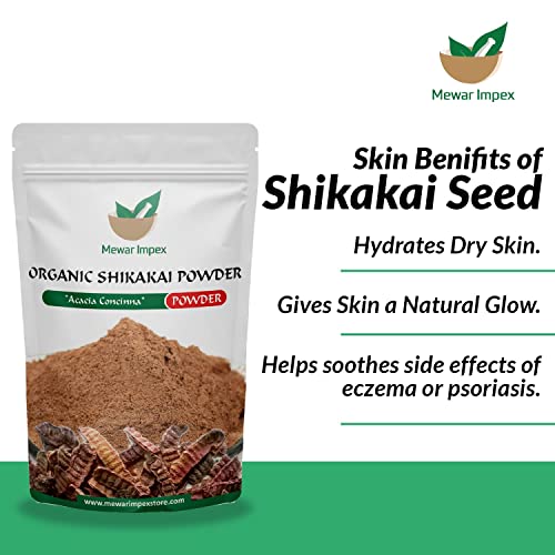 Shikakai Powder (900 g), Acacia Concinna - Polvo para Cabello Dañado miniatura 4