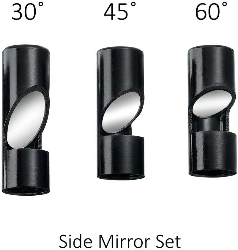 Supereyes NA002-1 Digital Borescope Side View Mirror Set 30 45 60 Degrees for Supereyes Borescope N005 N013J N015 Series