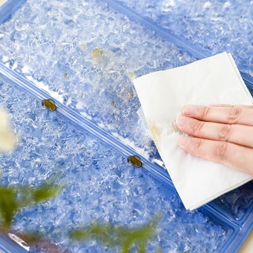 Tapis de refroidissement pliable et coussin d'eau réutilisable multifonction