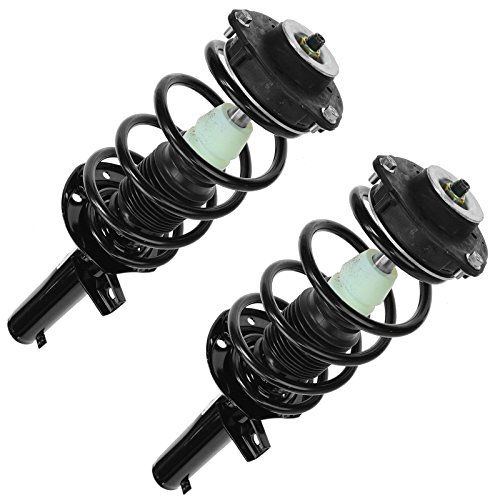 Image of TRQ Front Driver Side Strut and Spring Assembly Set Loaded Pre-Assembled | For 05-19 VW Jetta Beetle Golf Eos
