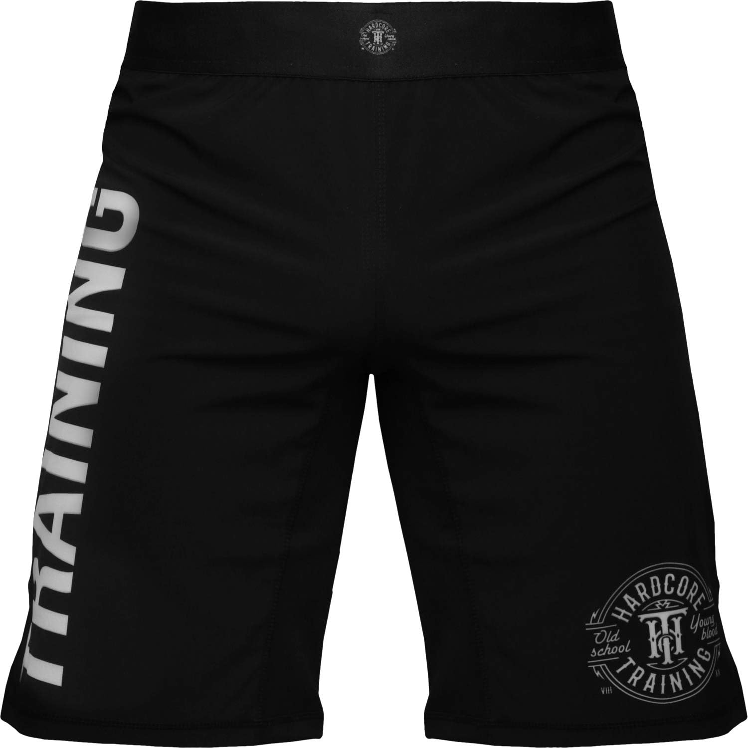 Hardcore Training Training Shorts Uomo Pantaloncini da Combattimento Arti Marziali MMA BJJ Boxe Muay Thai Grappling Fitness No Gi