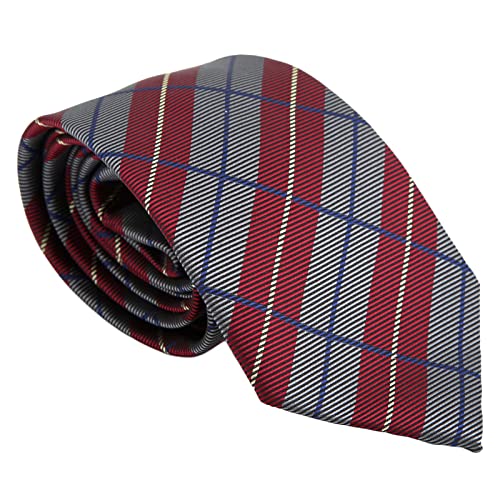 Set de corbatas clásicas para hombre con pañuelo y gemelos miniatura 3