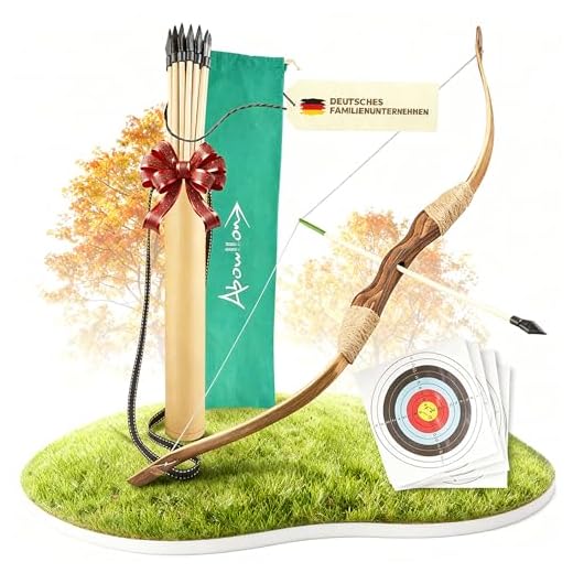Hamimelon 12tlg Holzpfeile Pfeile 28" Holzpfeil Recurvebogen Sportbogen Bogenschiessen 74cm 6 Abowllon® Pfeil und Bogen Kinder Holz Set 12 Pfeile, Köcher, Aufbewahrungstasche, Ersatz-Sehne & 4 Zielscheiben | Kinderbogen Bogenschießen Kinder Kinder Spielzeug ab 5 Jahre