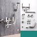 Produktbild LHbox Tap Küche Wasserhahn an der Wand montierte Edelstahl 304 kaltes Wasser - Pull-down-Spritzpistole Waschmaschine Whirlpool Wäscheservice Pool Wasser