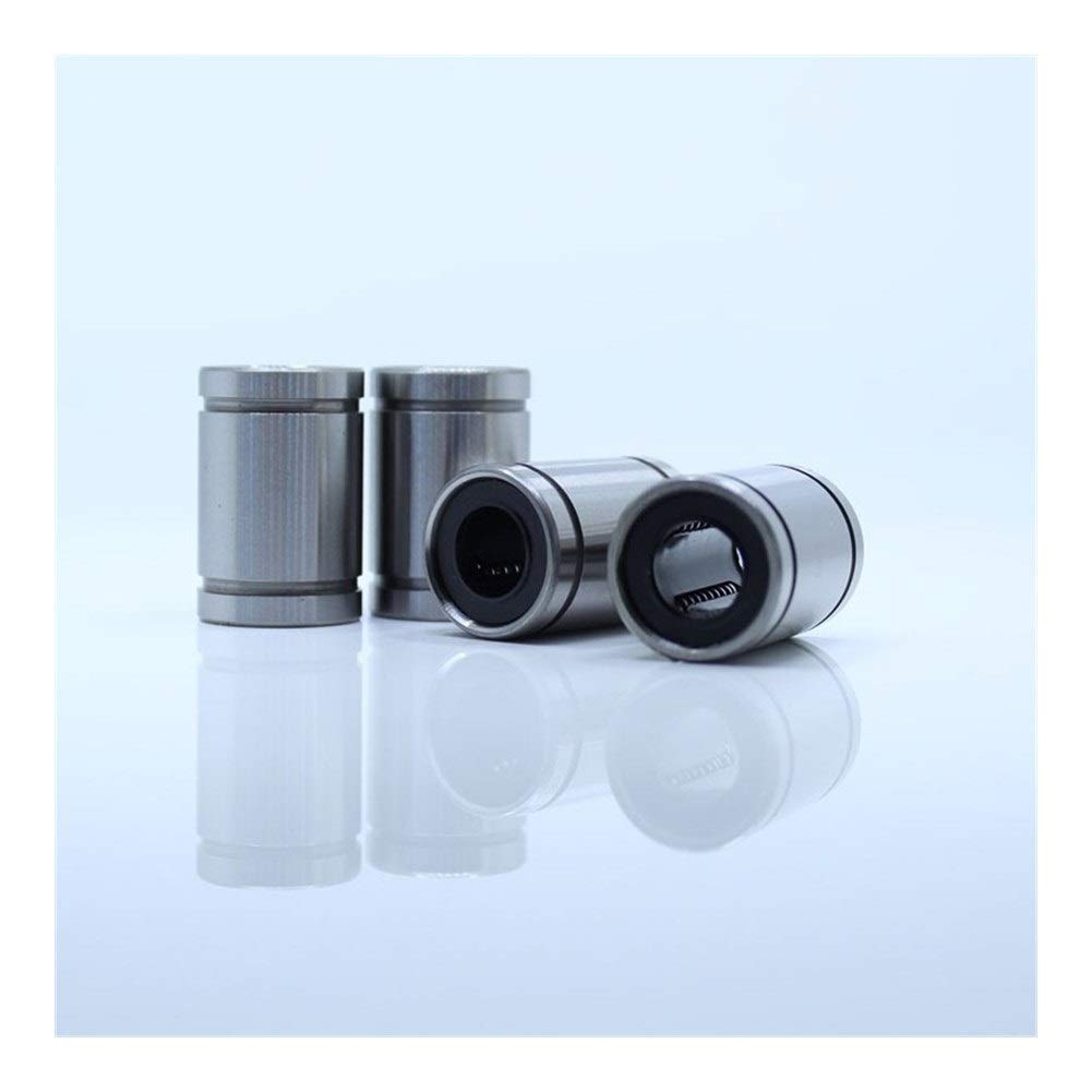 HYUJNAFZR Linear Bearing LM4UU LM5UU LM6UU LM8UU LM10UU Linear Motion Bearings ABEC-5 Linear Motion Bearings LM Linear Ball Bearings(LM5UU A5 4PCS)