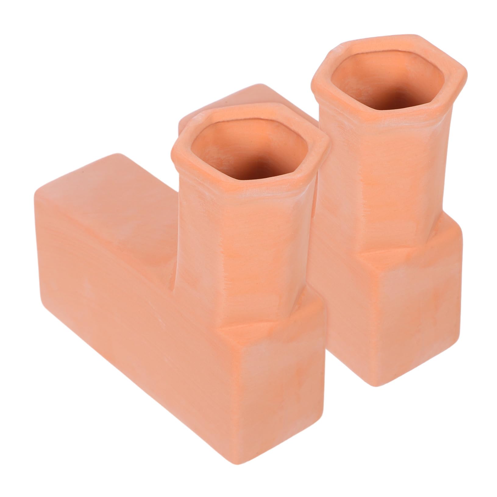 Gocciolatore Automatico per Piante in Terracotta Marrone per Giardino | Controllo Preciso Dell’acqua, Irrigazione Efficiente, Umidità del Terreno al Livello delle Radici