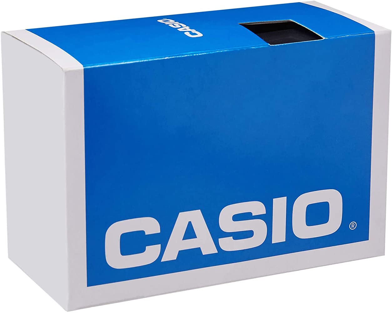 Casio MTP-V005D-2B4 Orologio analogico da uomo in acciaio inossidabile blu con quadrante semplice