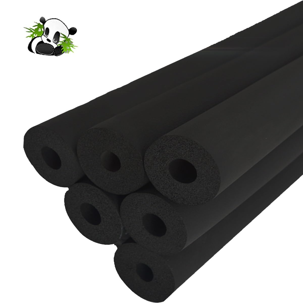 Tubo Isolante In Schiuma - Diametro 13mm, Lunghezza 1.7m, Per Tubi AC E Idraulici, Nero - Foto 10