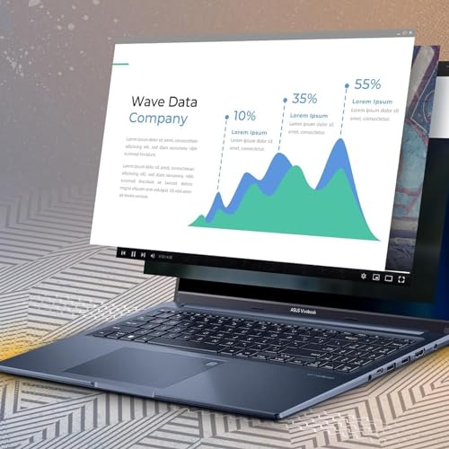 Image of ASUS Vivobook 16 Laptop 2023, 16 inch Display, AMD Ryzen 7 5800HS Processor Up to 4.4 GHz (Beat i7-1195G7), 12GB RAM, 512GB SSD, WiFi 6, Chiclet Keyboard, Thin & Light, Windows 11 Home