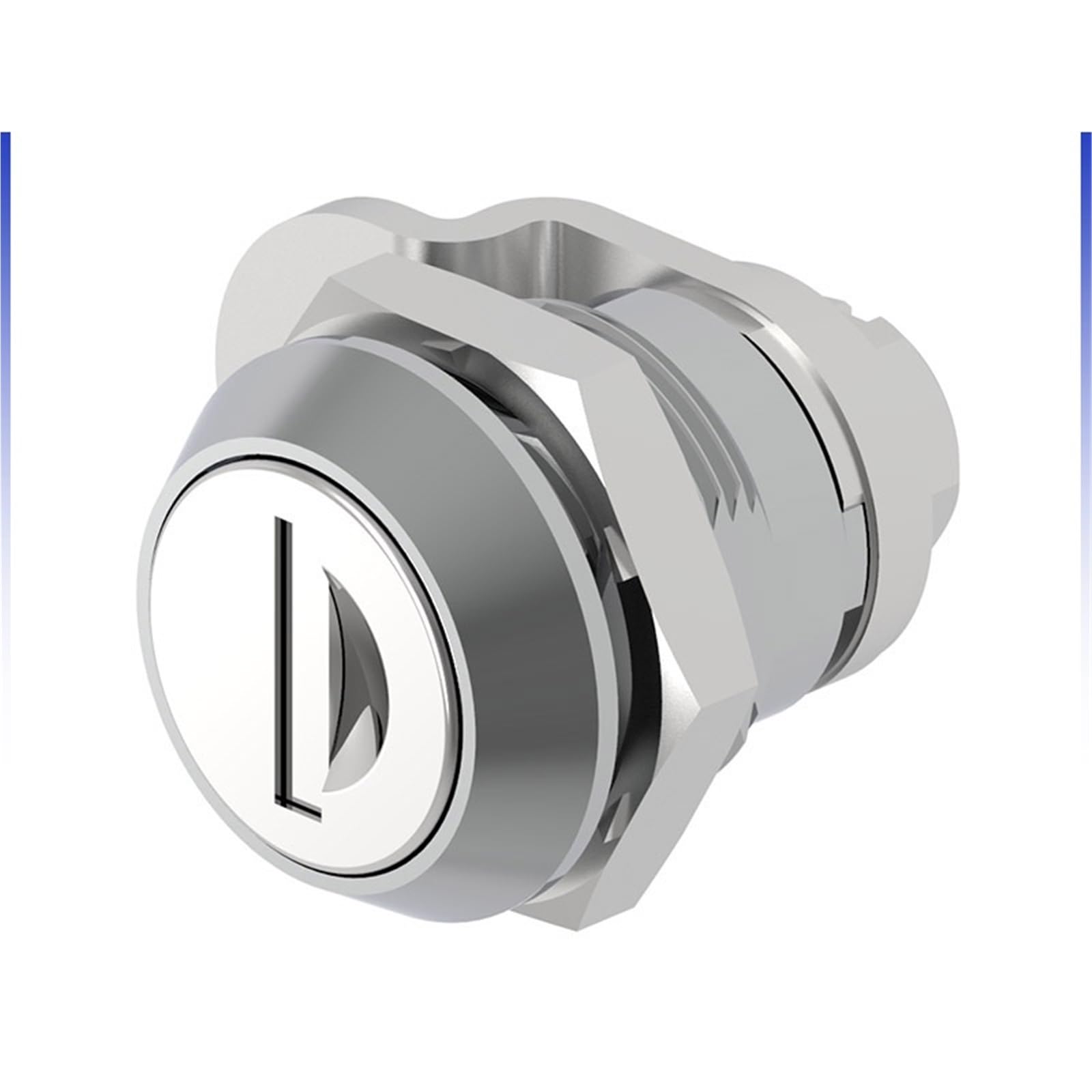 Cerraduras de leva for gabinete eléctrico pequeño, cerradura de leva for gabinete con llave Allen de aleación de Zinc con llave maestra, 1 Uds.