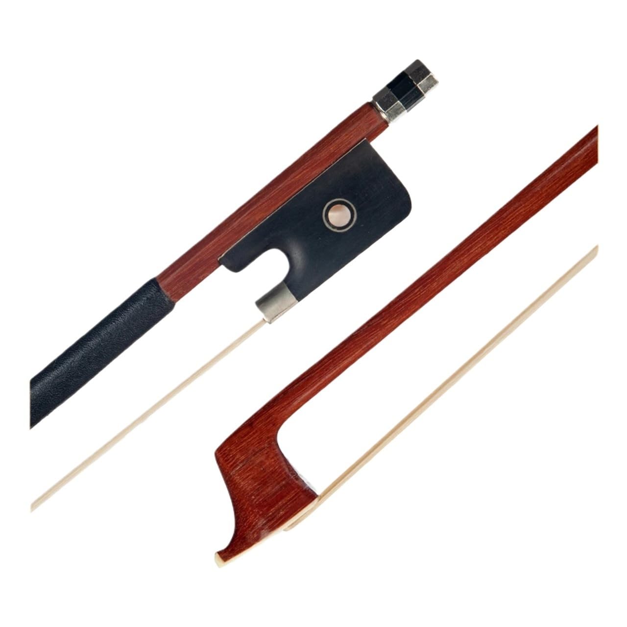 15'' 16'' Bratsche Brasilholz Bogen Ebenholz Frosch Paris Augen Echtes Rosshaar Gut Balance Schnelle Reaktion Teile Zubehör