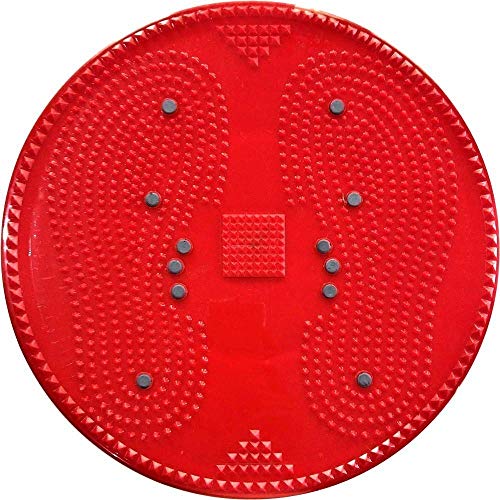 Acupro Health Care System Acs twister exercise machine for home acupressure mat Big Disc (Red)