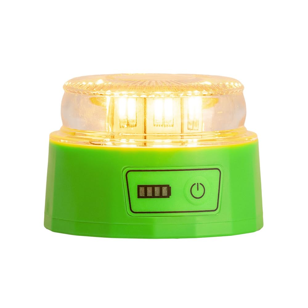 Luz Emergencia V16 Geolocalizable DGT – Baliza Homologada con GPS, SIM 13 años, Conectada DGT 3.0, 24 LED, Visible 1Km, Base Imán, IP54, 3h autonomía, Pilas Incluidas, Obligatoria España 2026