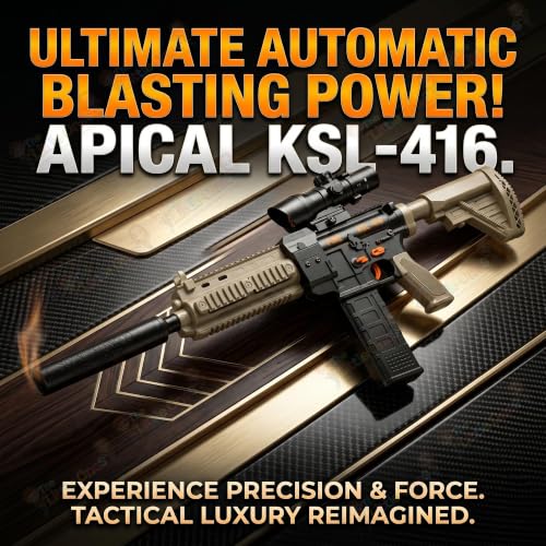 Image of The Little Ones Dart Blaster for Adults Age 15+ Years Above [Rapid Dart Blaster Pro][Fully Automatic]