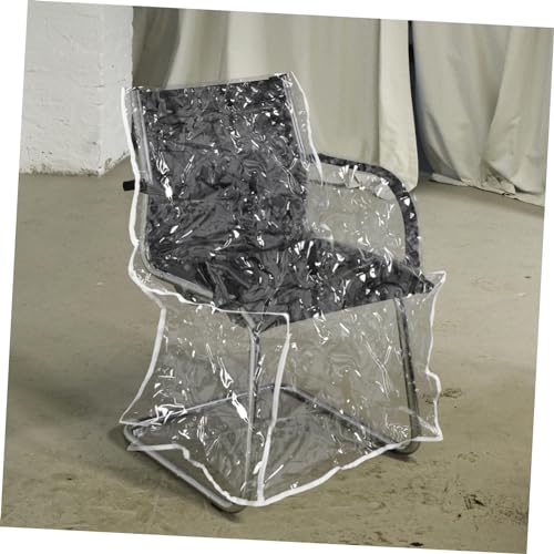 Housse de chaise transparente contre rayures d'animaux