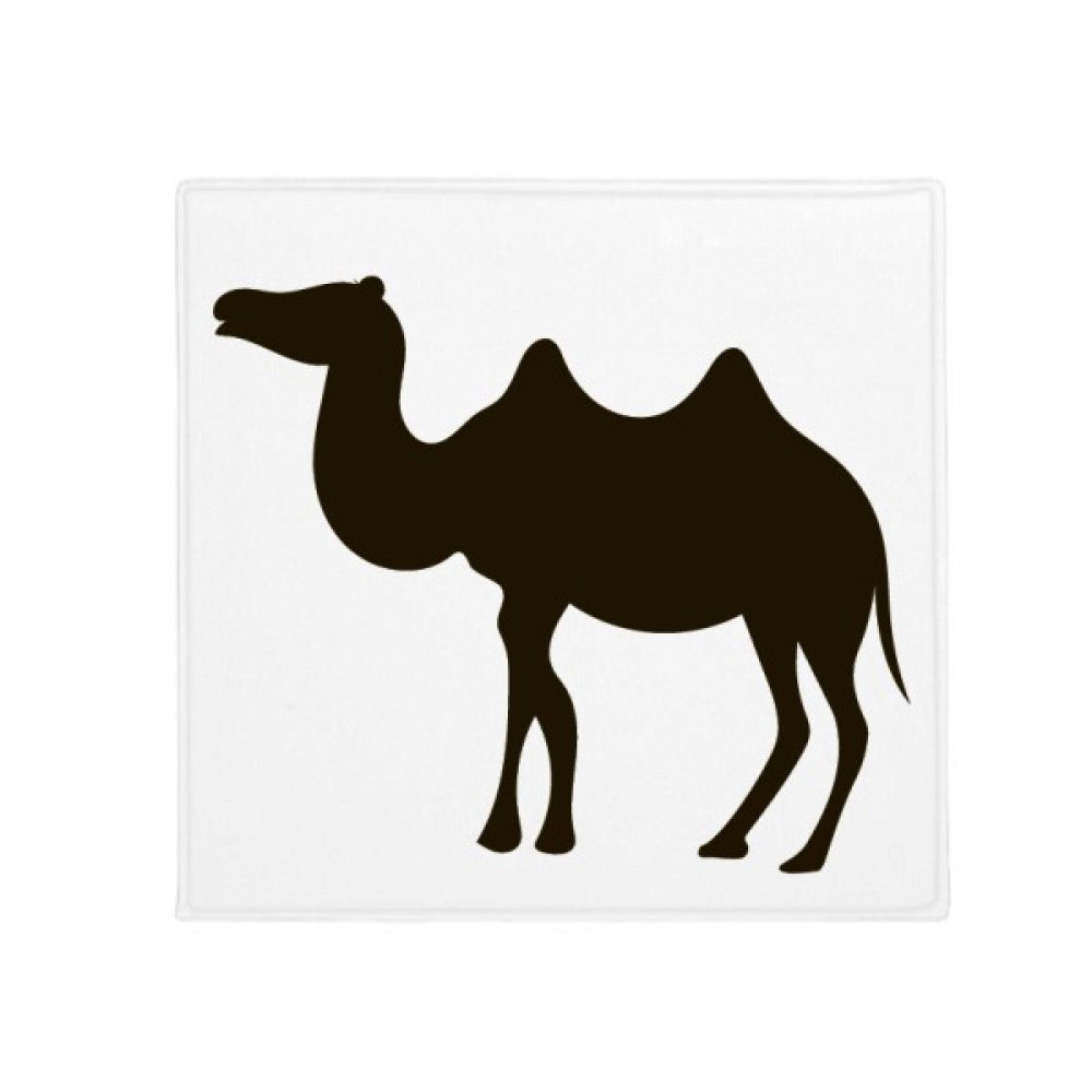 Tapis anti-slip mat animal mignon déco salon et cuisine ambiance noir camel